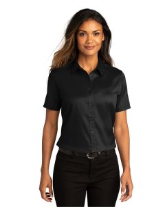 Port Authority Ladies Short Sleeve  SuperPro React Twill Shirt