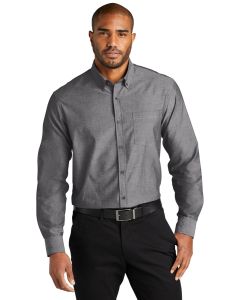 Port Authority Long Sleeve Chambray Easy Care Shirt
