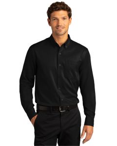 Port Authority Long Sleeve SuperPro  React Twill